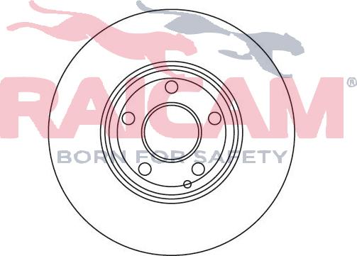 Raicam RD00496 - Bremžu diski www.autospares.lv