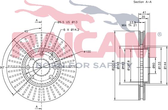 Raicam RD00591 - Bremžu diski www.autospares.lv