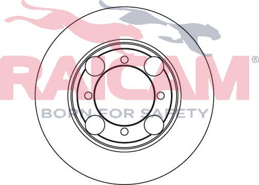 Raicam RD00506 - Bremžu diski www.autospares.lv