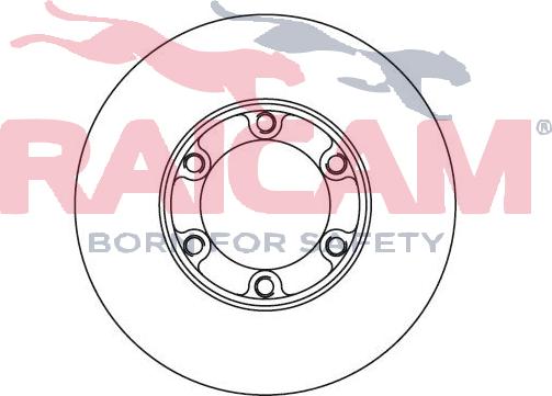 Raicam RD00656 - Bremžu diski www.autospares.lv