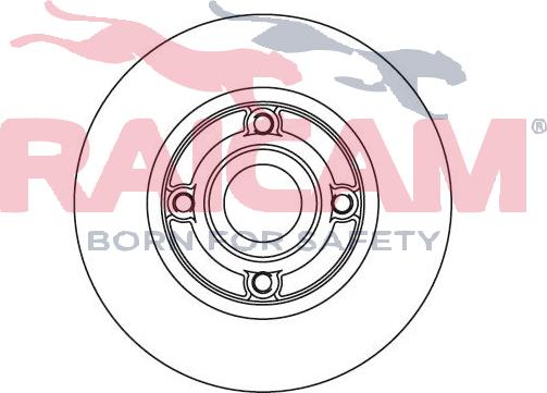 Raicam RD00665 - Bremžu diski www.autospares.lv