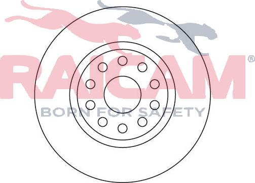 Raicam RD00199 - Bremžu diski www.autospares.lv