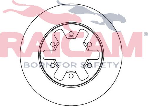 Raicam RD00144 - Bremžu diski www.autospares.lv