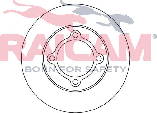 Raicam RD00398 - Bremžu diski www.autospares.lv