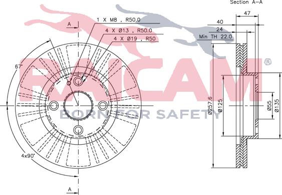 Raicam RD00397 - Bremžu diski www.autospares.lv