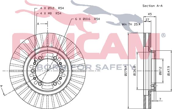 Raicam RD00344 - Bremžu diski www.autospares.lv