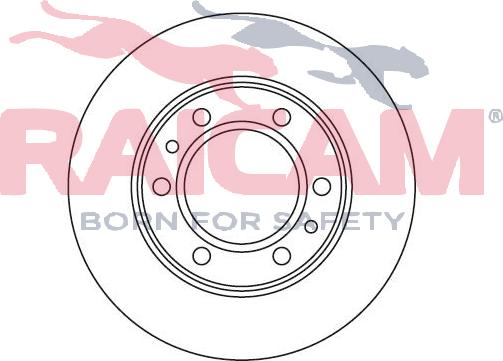 Raicam RD00772 - Bremžu diski www.autospares.lv