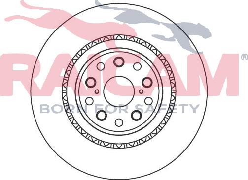 Raicam RD01483 - Bremžu diski autospares.lv