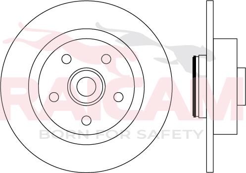 Raicam RD01549 - Bremžu diski www.autospares.lv