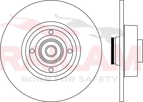 Raicam RD01545 - Bremžu diski autospares.lv