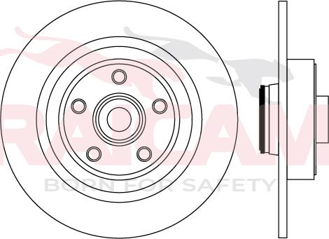 Raicam RD01546 - Bremžu diski www.autospares.lv