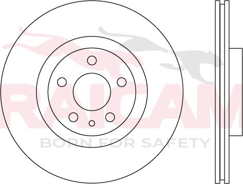 Raicam RD01540 - Bremžu diski www.autospares.lv