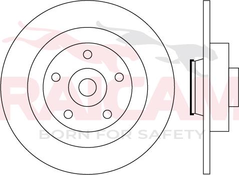 Raicam RD01543 - Bremžu diski www.autospares.lv