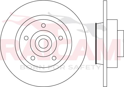 Raicam RD01550 - Bremžu diski www.autospares.lv