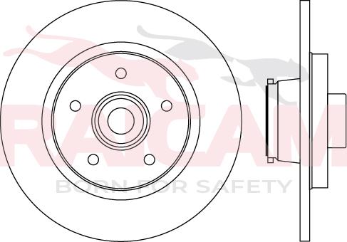 Raicam RD01553 - Bremžu diski www.autospares.lv