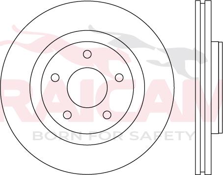 Raicam RD01512 - Bremžu diski www.autospares.lv