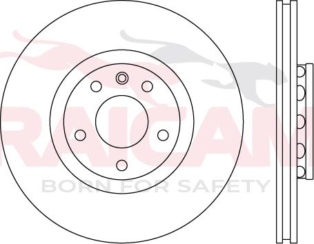 Raicam RD01539 - Bremžu diski www.autospares.lv