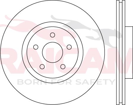 Raicam RD01524 - Bremžu diski www.autospares.lv