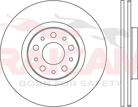 Raicam RD01570 - Bremžu diski autospares.lv