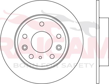 Raicam RD01607 - Bremžu diski www.autospares.lv