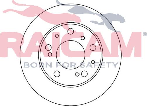 Raicam RD01038 - Bremžu diski www.autospares.lv