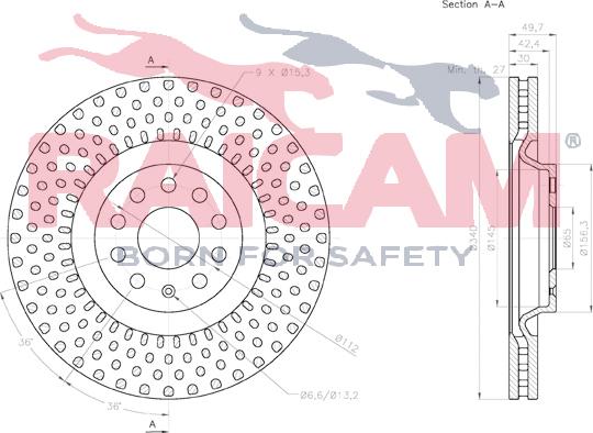 Raicam RD01191 - Bremžu diski www.autospares.lv