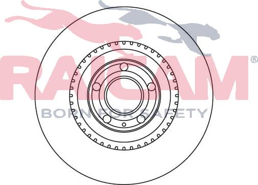 Raicam RD01118 - Тормозной диск www.autospares.lv