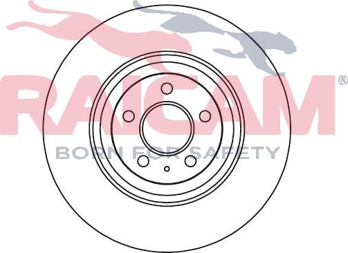 Raicam RD01131 - Тормозной диск www.autospares.lv