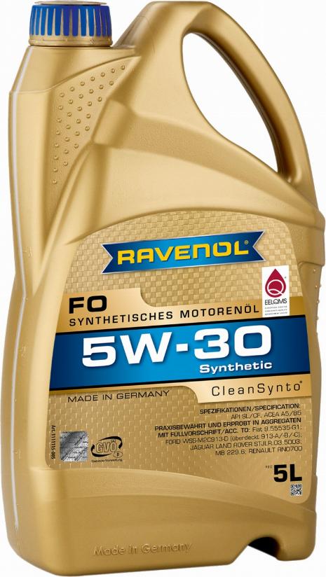 Ravenol 4014835722996 - Motoreļļa www.autospares.lv