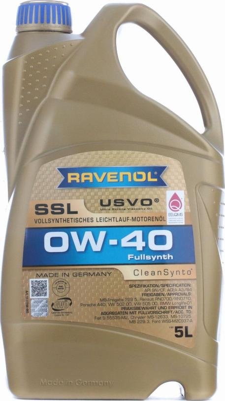 Ravenol 1111108 - Motoreļļa www.autospares.lv