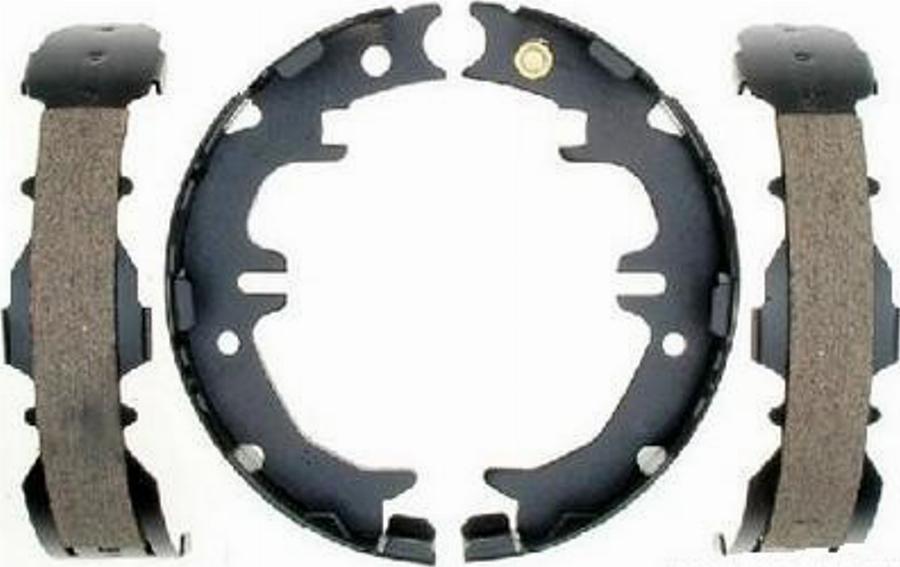 Raybestos 846PG - Комплект тормозов, ручник, парковка www.autospares.lv