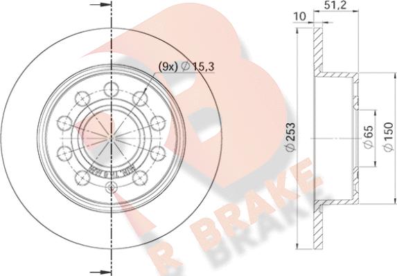 CAR DP-0902 - Bremžu diski autospares.lv