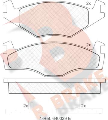 Sensen 191698151E - Brake Pad Set, disc brake www.autospares.lv