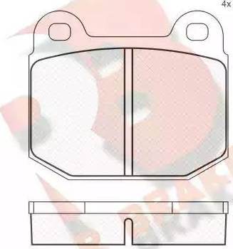 Spidan 0.080116 - Brake Pad Set, disc brake www.autospares.lv