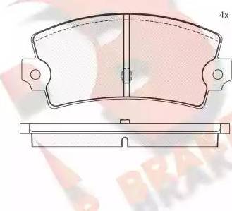 ATE 270012 - Тормозные колодки, дисковые, комплект www.autospares.lv