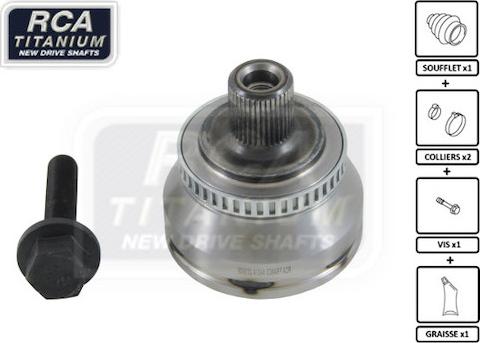 RCA France AA01A - Шарнирный комплект, ШРУС, приводной вал www.autospares.lv