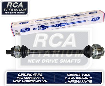 RCA France AV827N - Drive Shaft www.autospares.lv