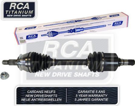 RCA France MIN142N - Piedziņas vārpsta www.autospares.lv