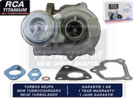 RCA France RCA54359700019X - Турбина, компрессор www.autospares.lv