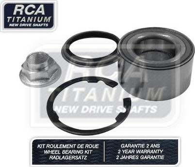 RCA France RCAK1488 - Подшипник ступицы колеса, комплект www.autospares.lv