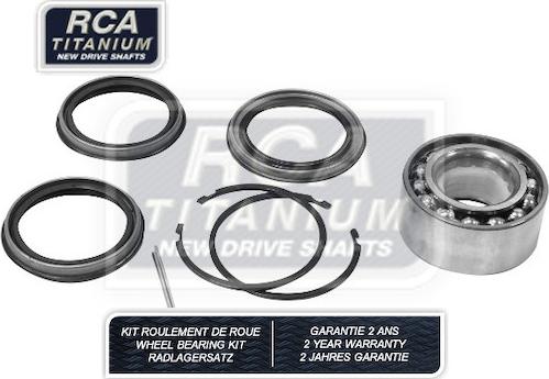 RCA France RCAK1424 - Wheel hub, bearing Kit www.autospares.lv