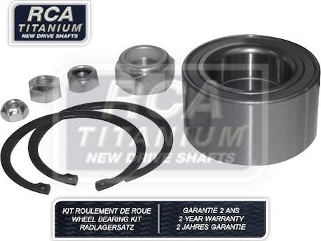 RCA France RCAK1519 - Wheel hub, bearing Kit www.autospares.lv