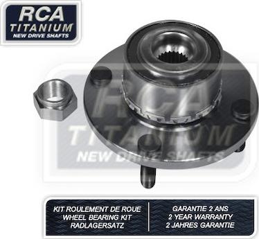 RCA France RCAK1513 - Riteņa rumbas gultņa komplekts www.autospares.lv