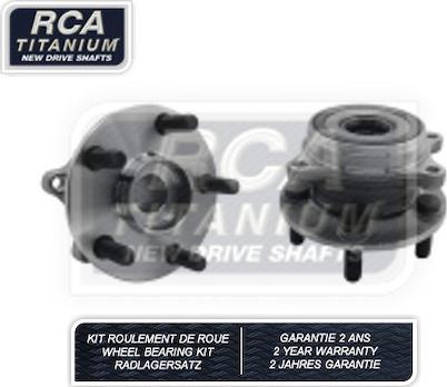 RCA France RCAK1528 - Riteņa rumbas gultņa komplekts www.autospares.lv