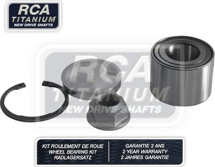 RCA France RCAK1044 - Riteņa rumbas gultņa komplekts www.autospares.lv