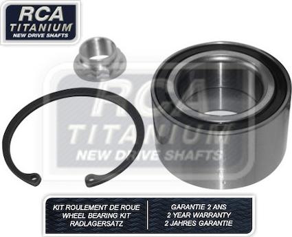 RCA France RCAK1059 - Wheel hub, bearing Kit www.autospares.lv