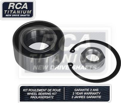 RCA France RCAK1005 - Wheel hub, bearing Kit www.autospares.lv