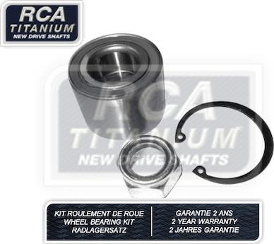 RCA France RCAK1001 - Riteņa rumbas gultņa komplekts autospares.lv