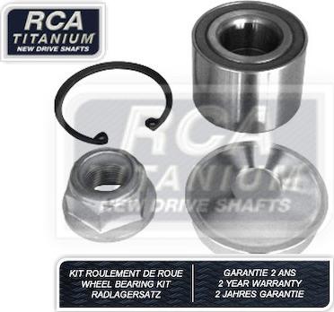 RCA France RCAK1002 - Riteņa rumbas gultņa komplekts www.autospares.lv