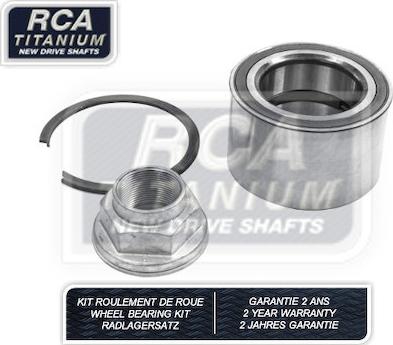 RCA France RCAK1030 - Wheel hub, bearing Kit www.autospares.lv